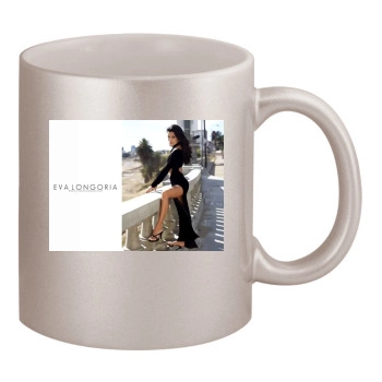 Eva Longoria 11oz Metallic Silver Mug