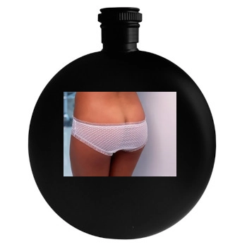 Eva Mendes Round Flask