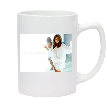 Eva Mendes 14oz White Statesman Mug