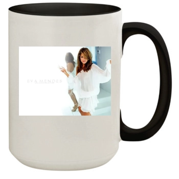 Eva Mendes 15oz Colored Inner & Handle Mug