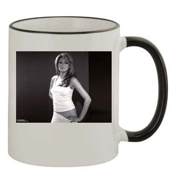 Eva Mendes 11oz Colored Rim & Handle Mug