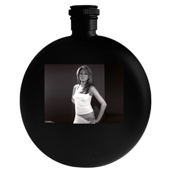 Eva Mendes Round Flask