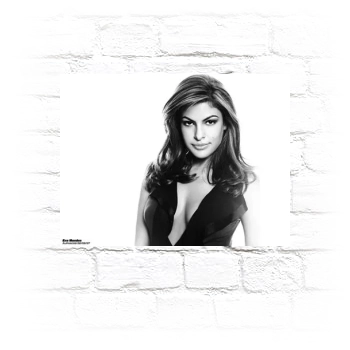 Eva Mendes Metal Wall Art