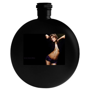 Eva Mendes Round Flask