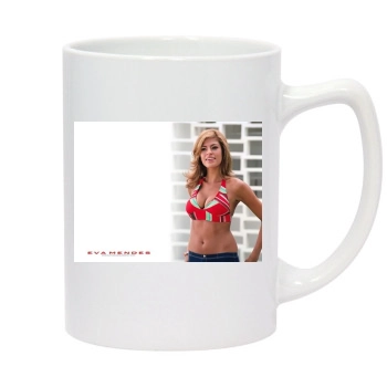 Eva Mendes 14oz White Statesman Mug