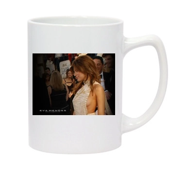 Eva Mendes 14oz White Statesman Mug