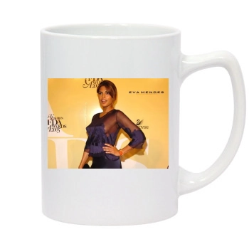 Eva Mendes 14oz White Statesman Mug