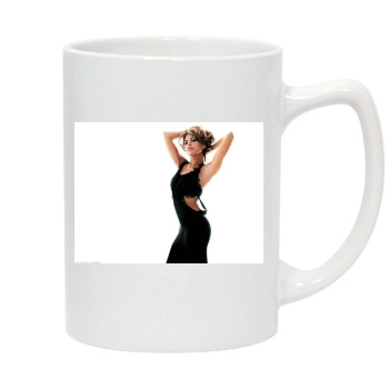 Eva Mendes 14oz White Statesman Mug