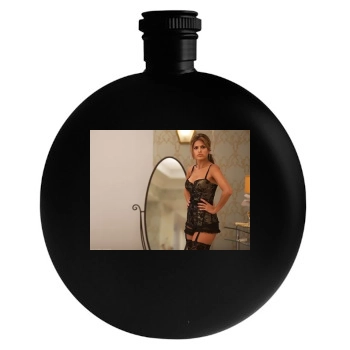 Eva Mendes Round Flask