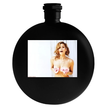 Eva Mendes Round Flask