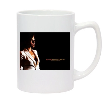 Eva Mendes 14oz White Statesman Mug