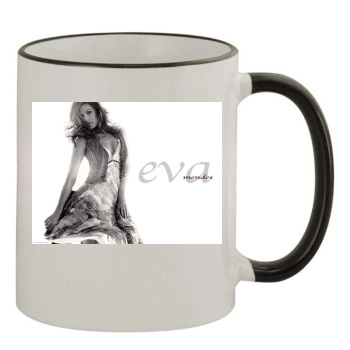 Eva Mendes 11oz Colored Rim & Handle Mug