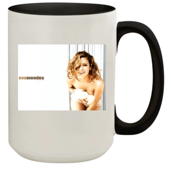 Eva Mendes 15oz Colored Inner & Handle Mug