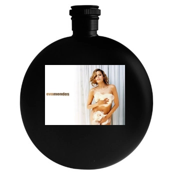 Eva Mendes Round Flask