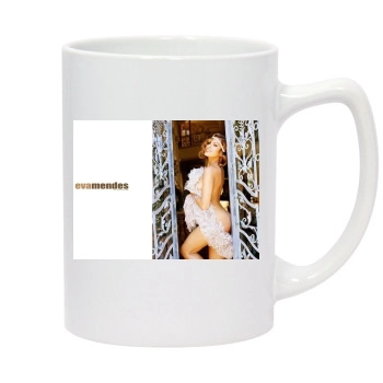 Eva Mendes 14oz White Statesman Mug