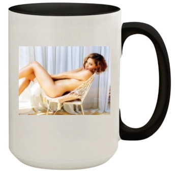 Eva Mendes 15oz Colored Inner & Handle Mug