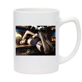 Eva Mendes 14oz White Statesman Mug