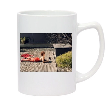 Eva Mendes 14oz White Statesman Mug