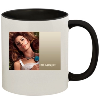 Eva Mendes 11oz Colored Inner & Handle Mug