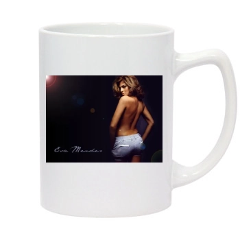 Eva Mendes 14oz White Statesman Mug