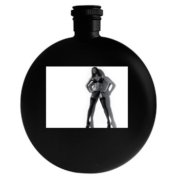 Eva Mendes Round Flask