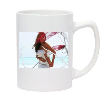 Eva Mendes 14oz White Statesman Mug