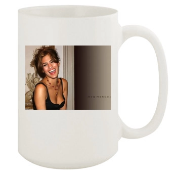 Eva Mendes 15oz White Mug