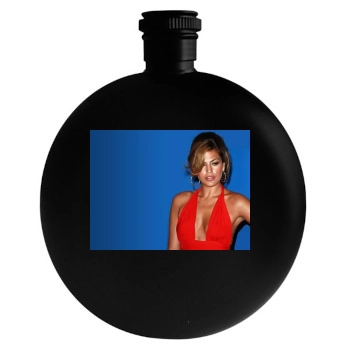 Eva Mendes Round Flask