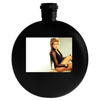 Eva Mendes Round Flask