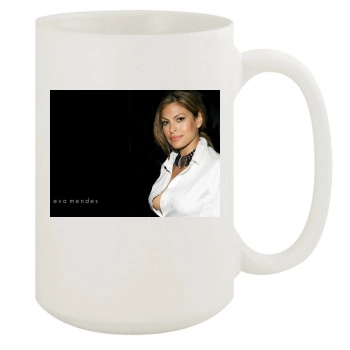 Eva Mendes 15oz White Mug