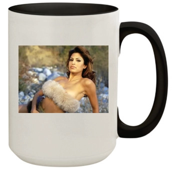 Eva Mendes 15oz Colored Inner & Handle Mug