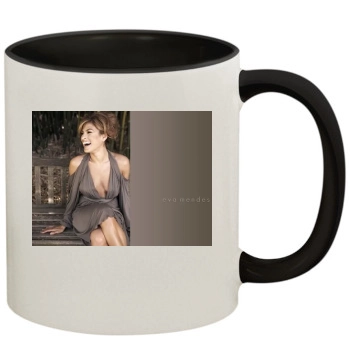 Eva Mendes 11oz Colored Inner & Handle Mug