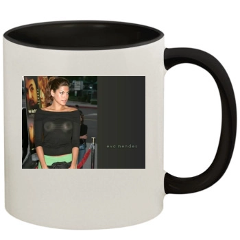 Eva Mendes 11oz Colored Inner & Handle Mug