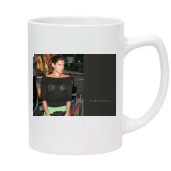 Eva Mendes 14oz White Statesman Mug