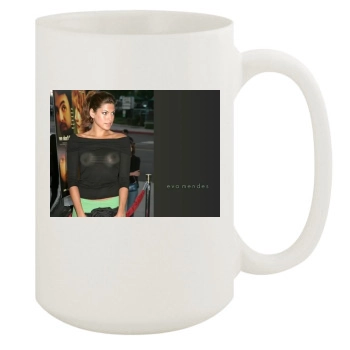 Eva Mendes 15oz White Mug