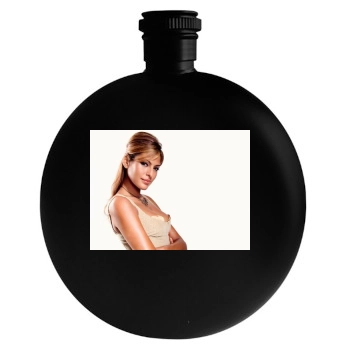 Eva Mendes Round Flask