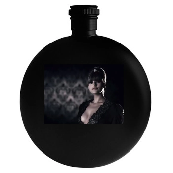 Eva Mendes Round Flask