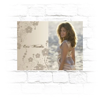 Eva Mendes Metal Wall Art