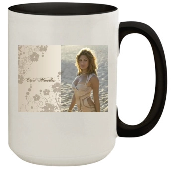 Eva Mendes 15oz Colored Inner & Handle Mug