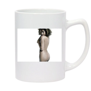 Eva Mendes 14oz White Statesman Mug