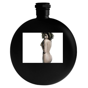 Eva Mendes Round Flask