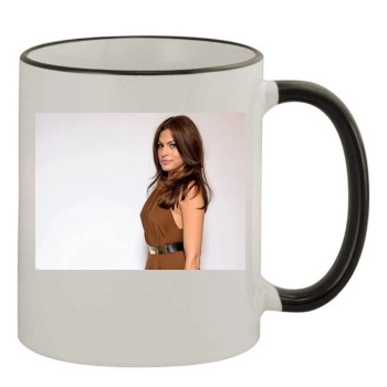 Eva Mendes 11oz Colored Rim & Handle Mug