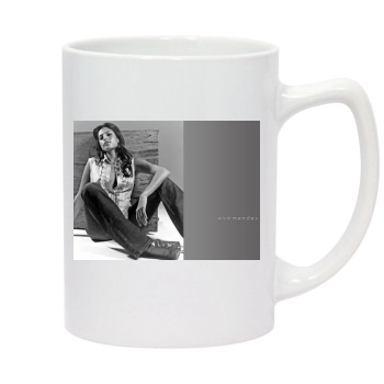 Eva Mendes 14oz White Statesman Mug