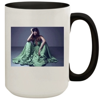 Eva Mendes 15oz Colored Inner & Handle Mug