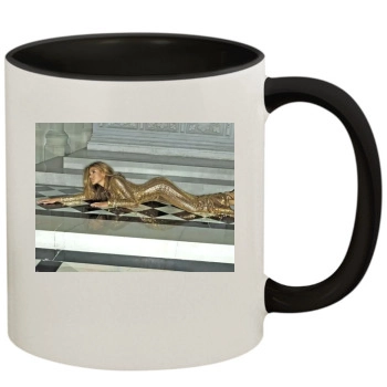 Eva Mendes 11oz Colored Inner & Handle Mug