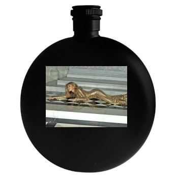 Eva Mendes Round Flask