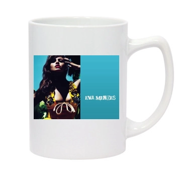 Eva Mendes 14oz White Statesman Mug