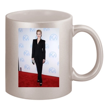 Evan Rachel Wood 11oz Metallic Silver Mug