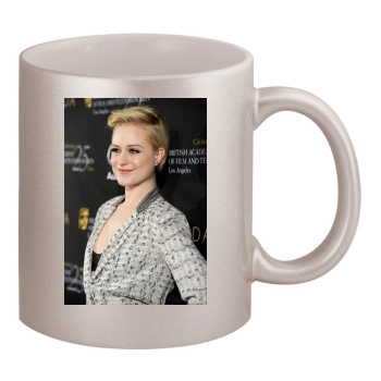 Evan Rachel Wood 11oz Metallic Silver Mug