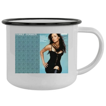 Famke Janssen Camping Mug